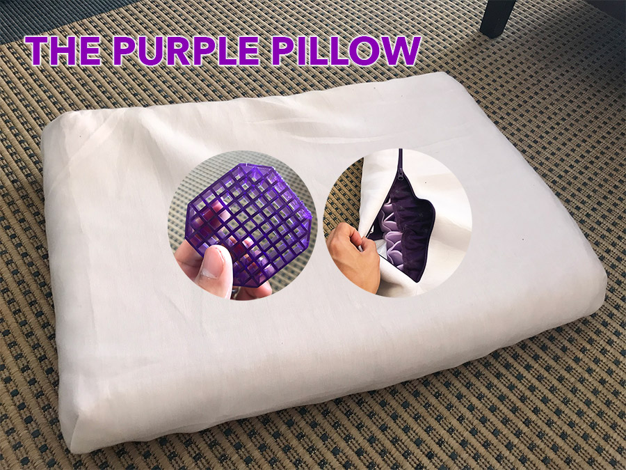 purple pillow sale
